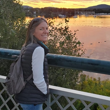 Photo of Leona at sunset